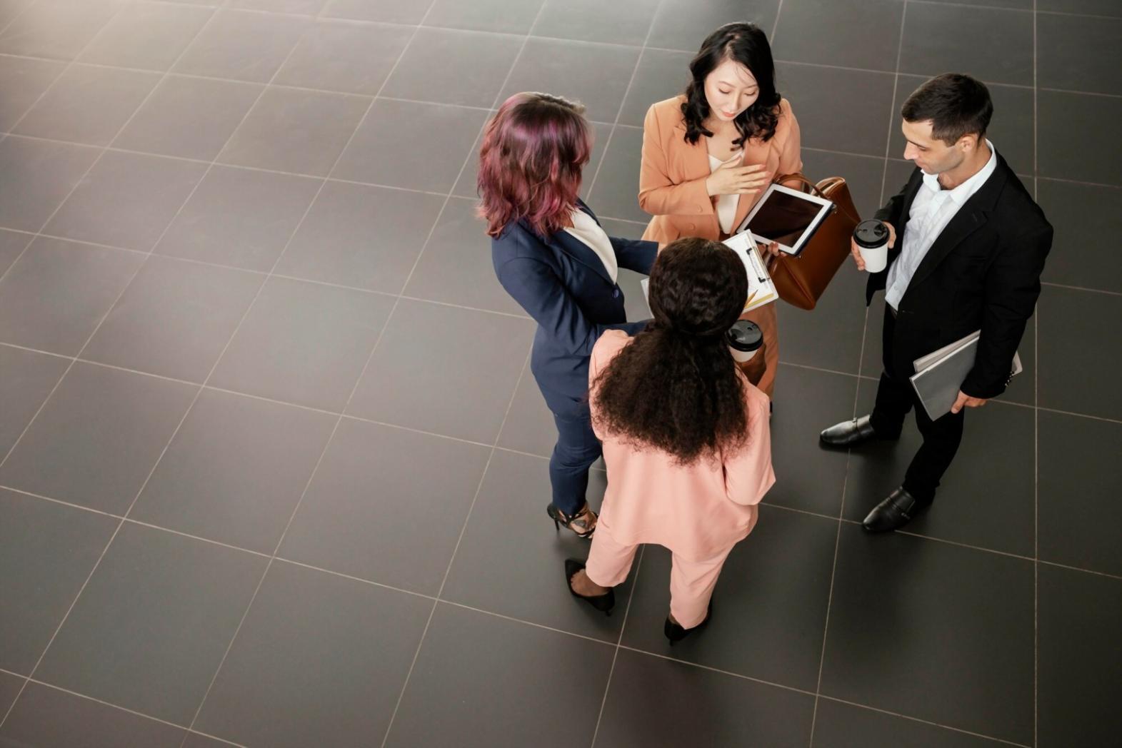 Business budget planning workshop session